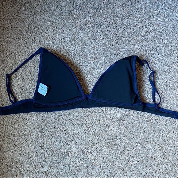 J.Crew French Bikini Top Navy - Picture 3 of 4
